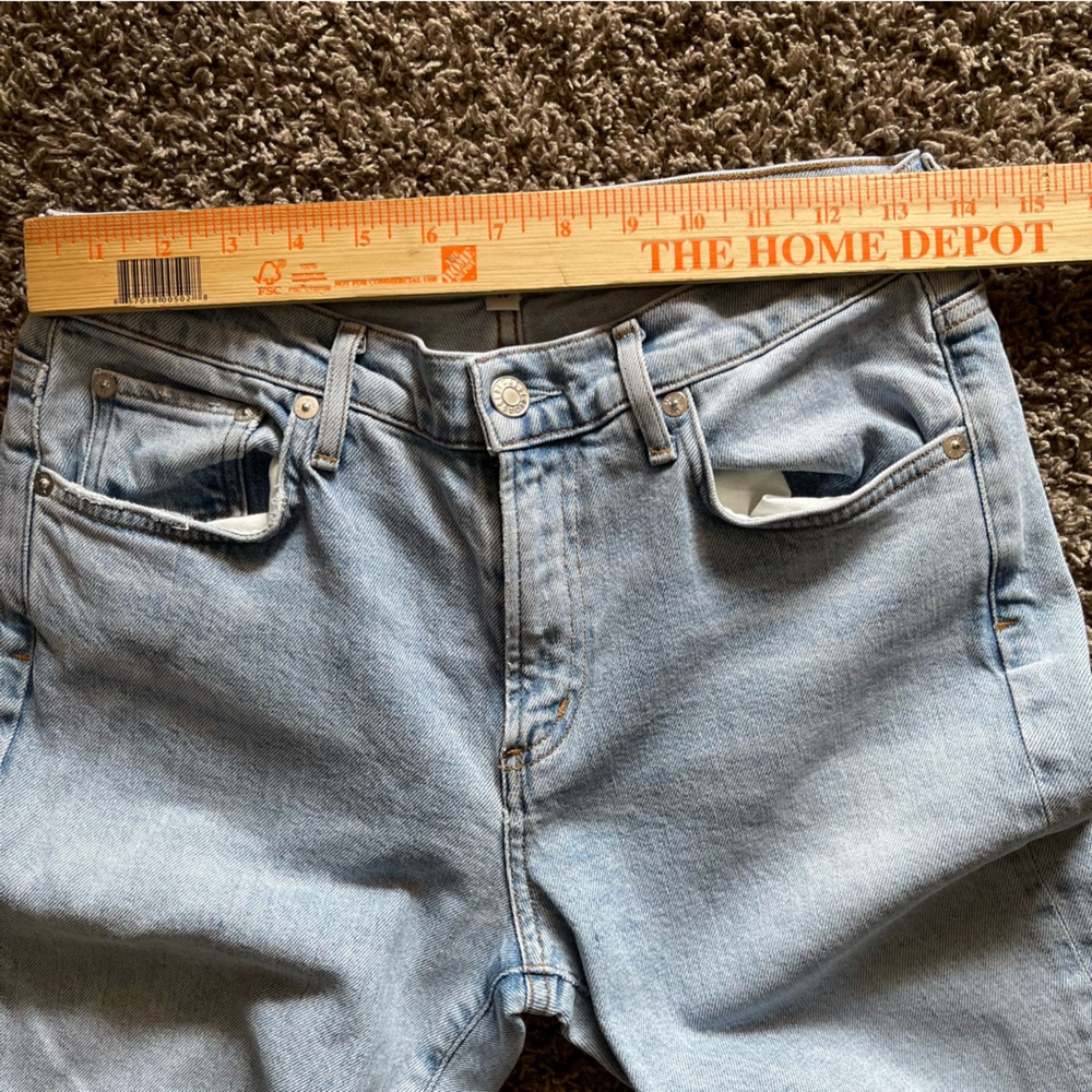 AGOLDE Toni Mid Rise Skinny Jeans in Daylight Size 28 Scenecore Emo Scene Y2K - Picture 8 of 14